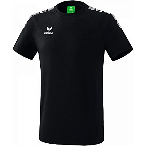 ERIMA Kinder T-shirt Essential 5-C, schwarz/weiß, 116, 2081932 ERIMA Kinder T-shirt Essential 5-C, schwarz/weiß, 116, 2081932 von Erima