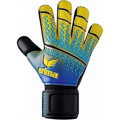 Erima Jugend SKINATOR Hardground 2.0 Torwarthandschuh, Safety Yellow/blau, 4 Erima Jugend SKINATOR Hardground 2.0 Torwarthandschuh, Safety Yellow/blau, 4 von Erima