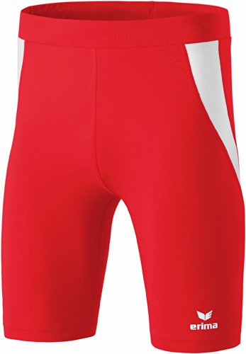 erima Kinder Shorts Tight, Rot/Weiß, 140, 829402 von Erima