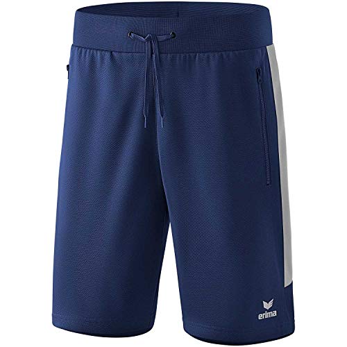 Erima Kinder Squad Kurze Trainingsshort, New Navy/Silver Grey, 128 von Erima