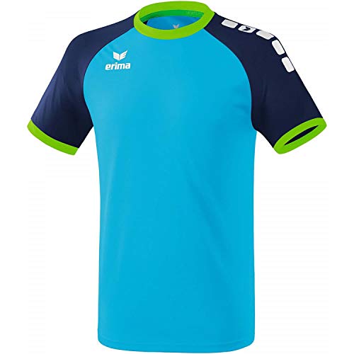 Erima Unisex Kinder ZENARI 3.0 Trikot, Curacao/New Navy/Green Gecko, 152 Erima Unisex Kinder ZENARI 3.0 Trikot, Curacao/New Navy/Green Gecko, 152 von Erima