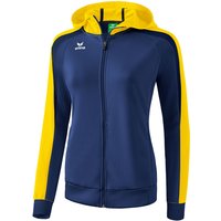 erima Liga Line 2.0 Trainingsjacke mit Kapuze Damen new navy/yellow/dark navy 48 erima Liga Line 2.0 Trainingsjacke mit Kapuze Damen new navy/yellow/dark navy 48 von erima