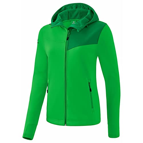 Erima Damen Performance Softshell Jacke, green, 34 von Erima