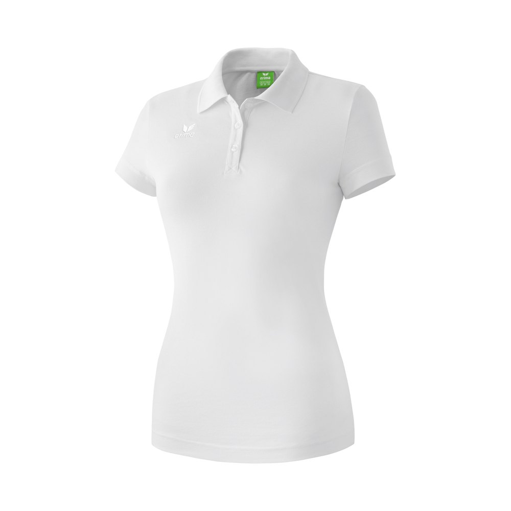 Erima Teamsport Short Sleeve Polo Weiß S Frau von Erima