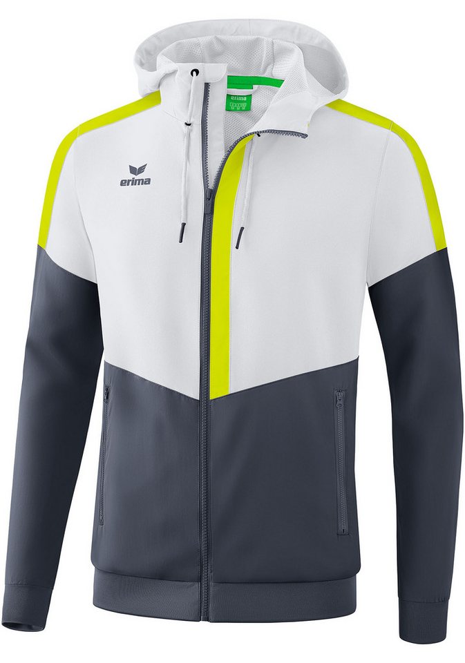 Erima Präsentationsanzug Squad Tracktop Jacke mit Kapuze Herren von Erima