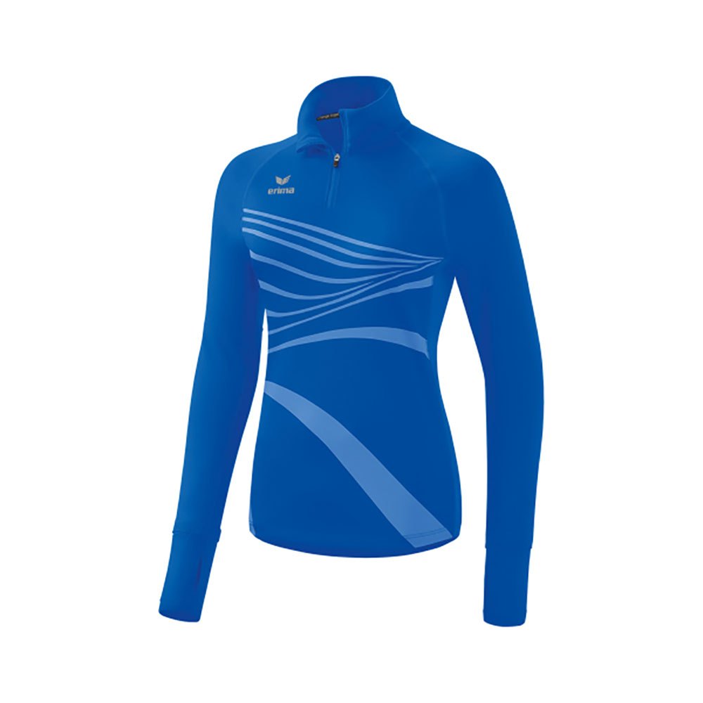 Erima Racing Half Zip Long Sleeve T-shirt Blau 42 Frau von Erima