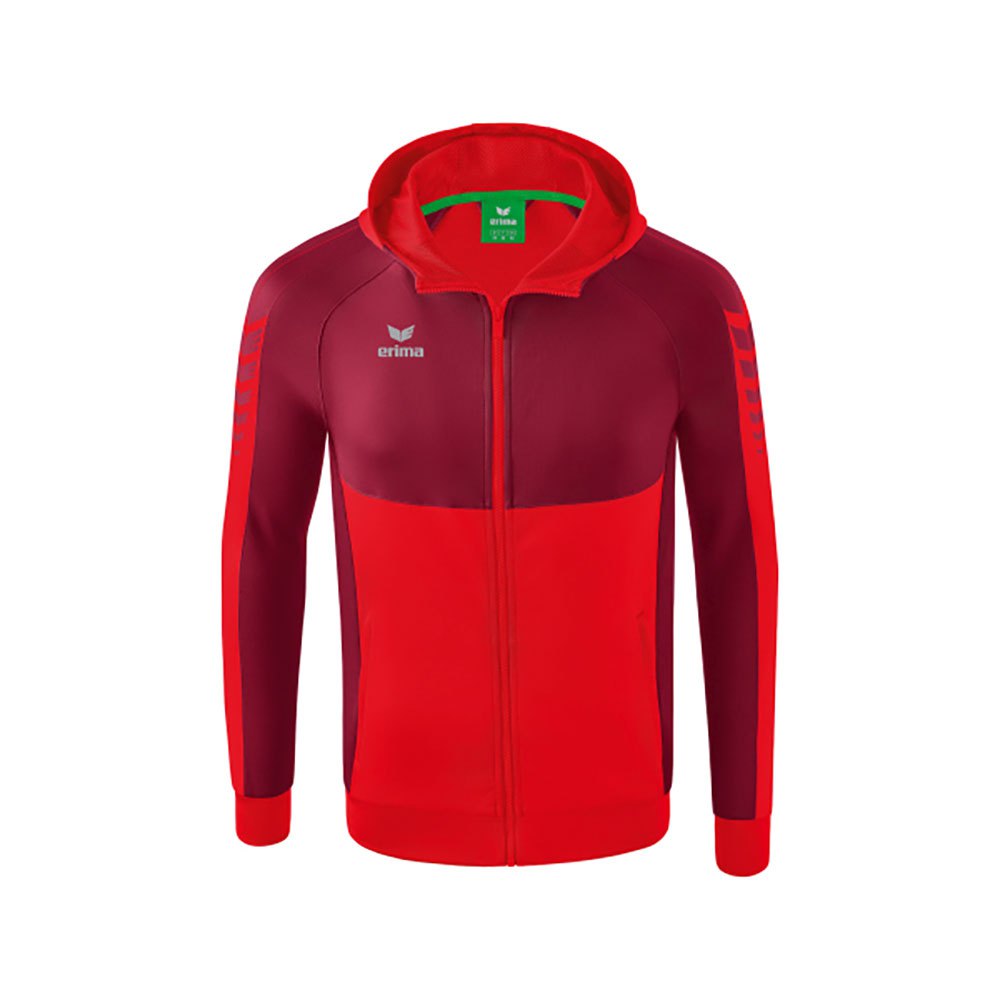 Erima Six Wings Training Full Zip Sweatshirt Rot 164 cm Junge von Erima