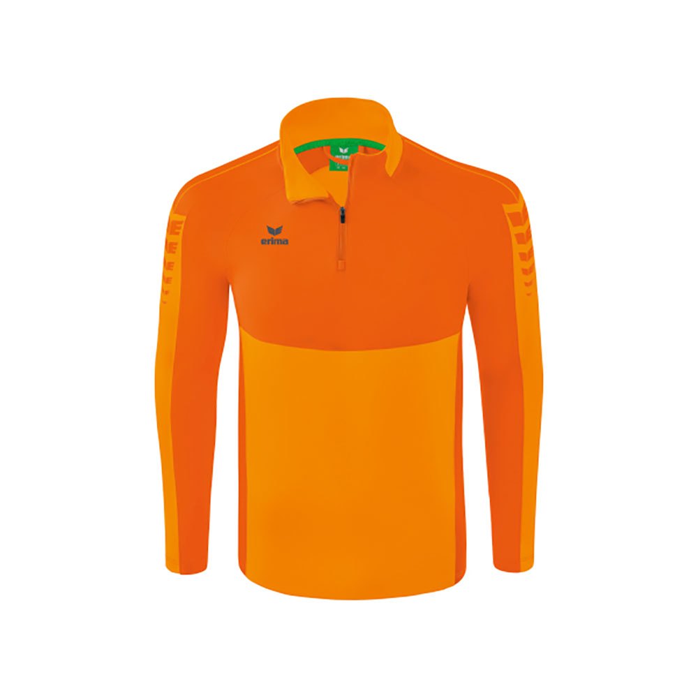 Erima Six Wings Training Half Zip Sweatshirt Orange 3XL Mann von Erima