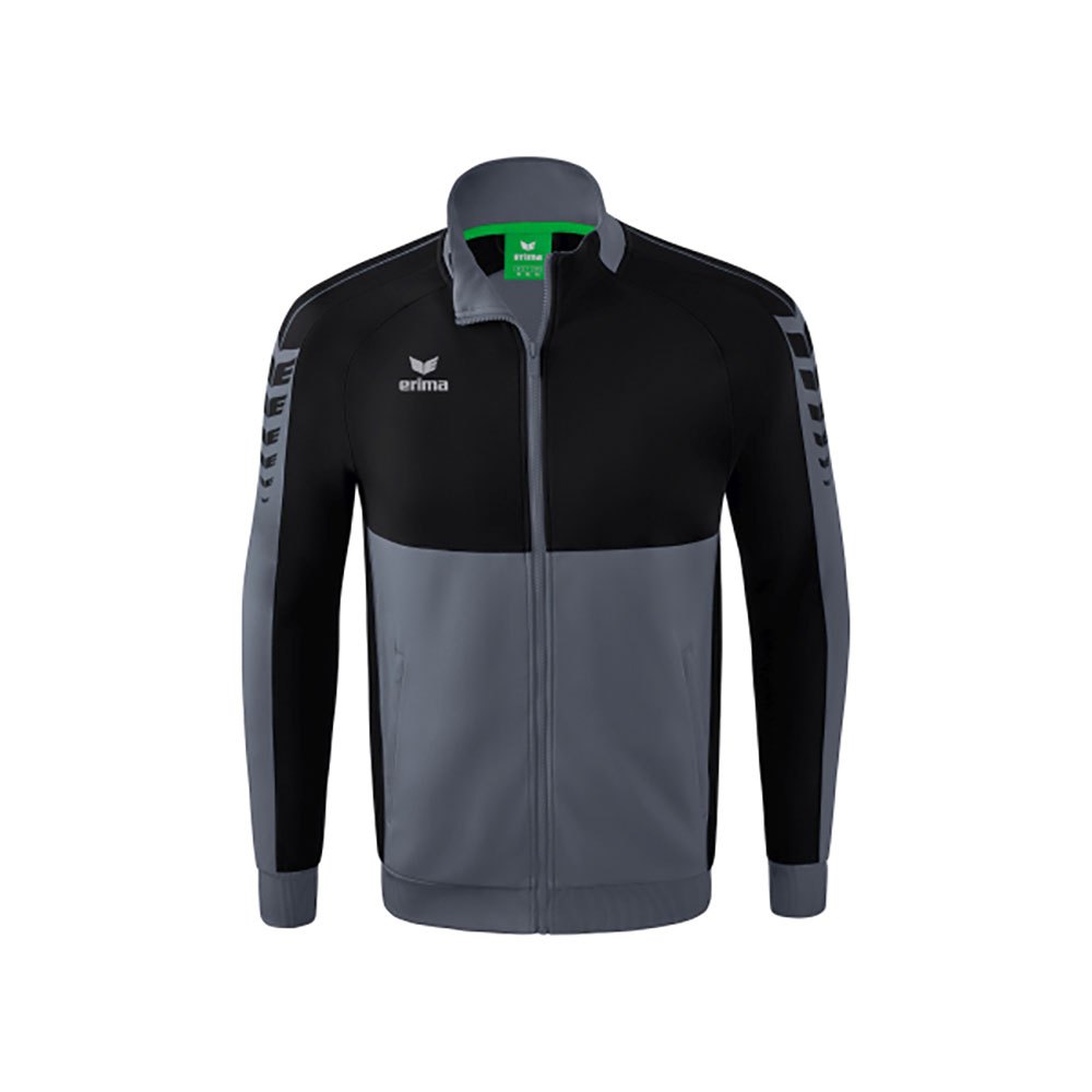 Erima Six Wings Worker Full Zip Sweatshirt Grau 164 cm Junge von Erima