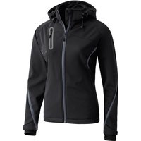 erima Softshelljacke Funktion Damen schwarz/anthrazit 36 von erima