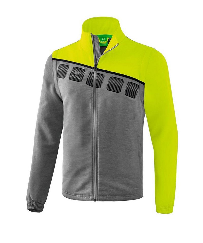 Erima Sweatjacke Erima 5-C Jacke mit abnehmbaren Ärmeln Polyester Erima Sweatjacke Erima 5-C Jacke mit abnehmbaren Ärmeln Polyester von Erima