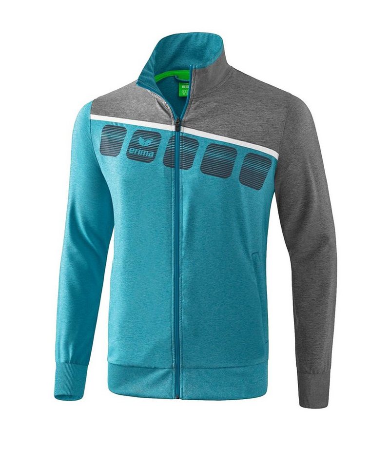 Erima Sweatjacke Erima 5-C Präsentationsjacke Polyester Erima Sweatjacke Erima 5-C Präsentationsjacke Polyester von Erima