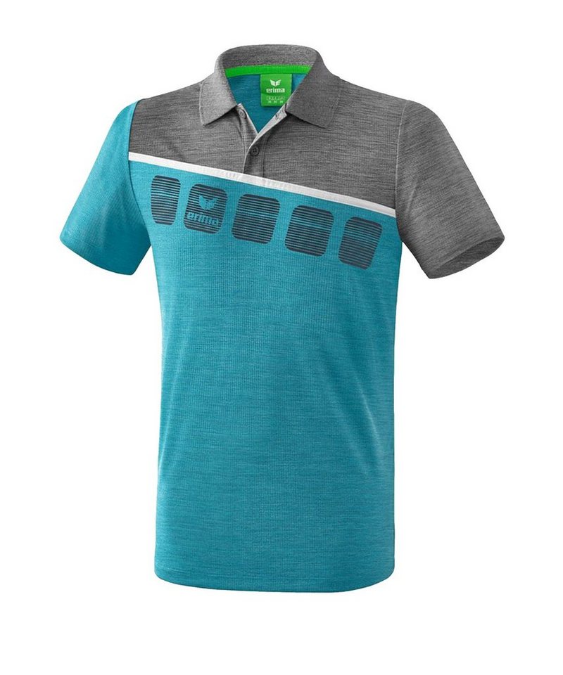Erima T-Shirt Erima 5-C Poloshirt Polyester Erima T-Shirt Erima 5-C Poloshirt Polyester von Erima