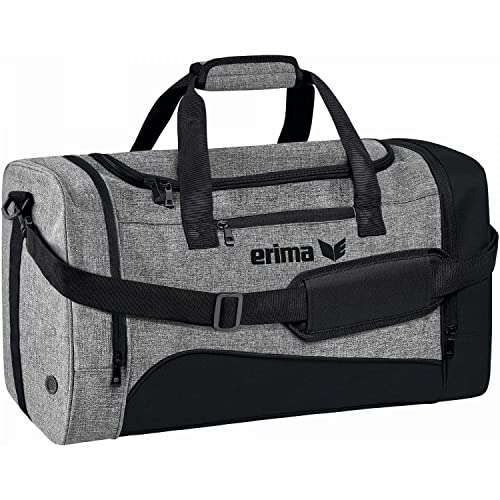 Erima Tasche Club 1900 2.0, schwarz/grau melange, M, 7232001 von Erima