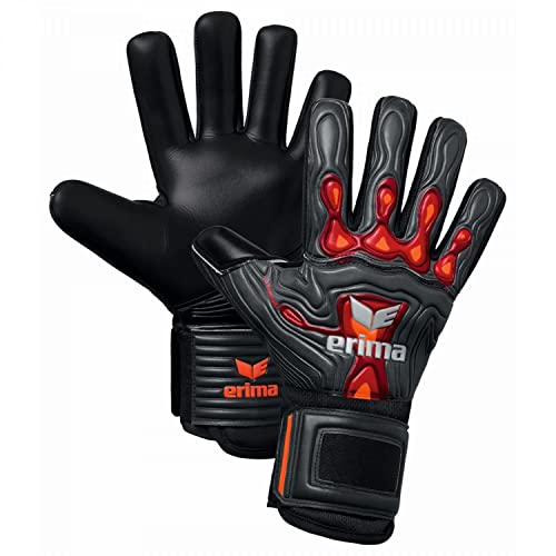 Erima Unisex Jugend FleX-Ray Hardground FS Torwarthandschuh, fiery coral/schwarz, 4 Erima Unisex Jugend FleX-Ray Hardground FS Torwarthandschuh, fiery coral/schwarz, 4 von Erima