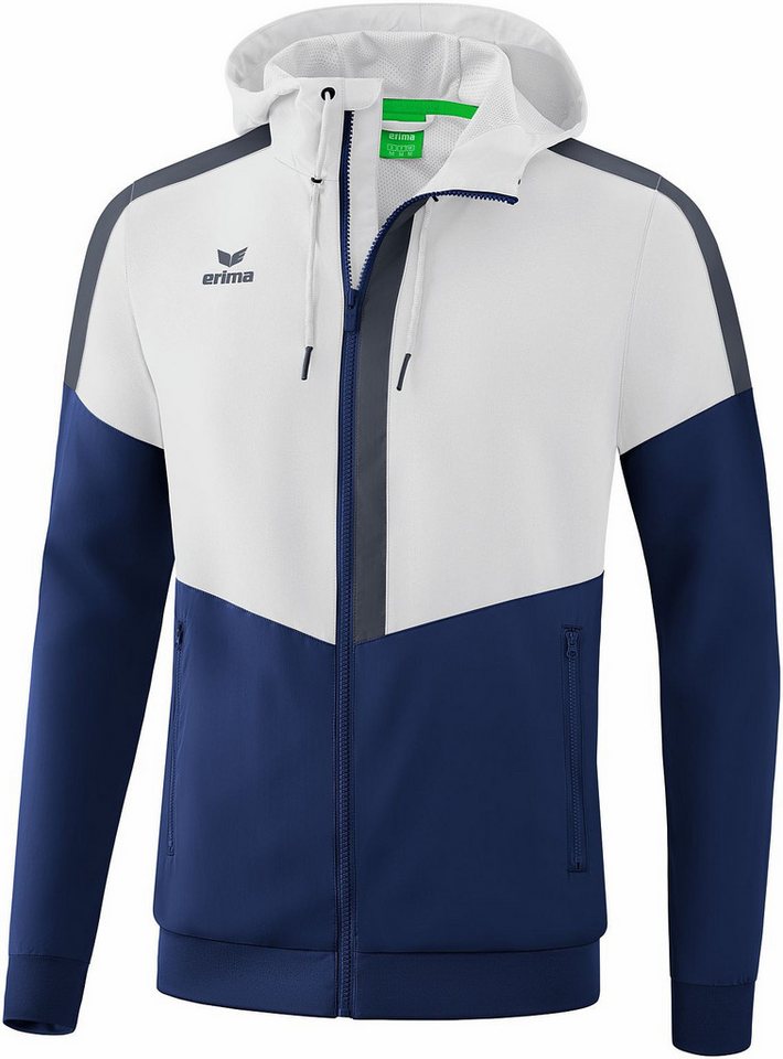 Erima Trainingsanzug Squad Tracktop Jacke mit Kapuze von Erima