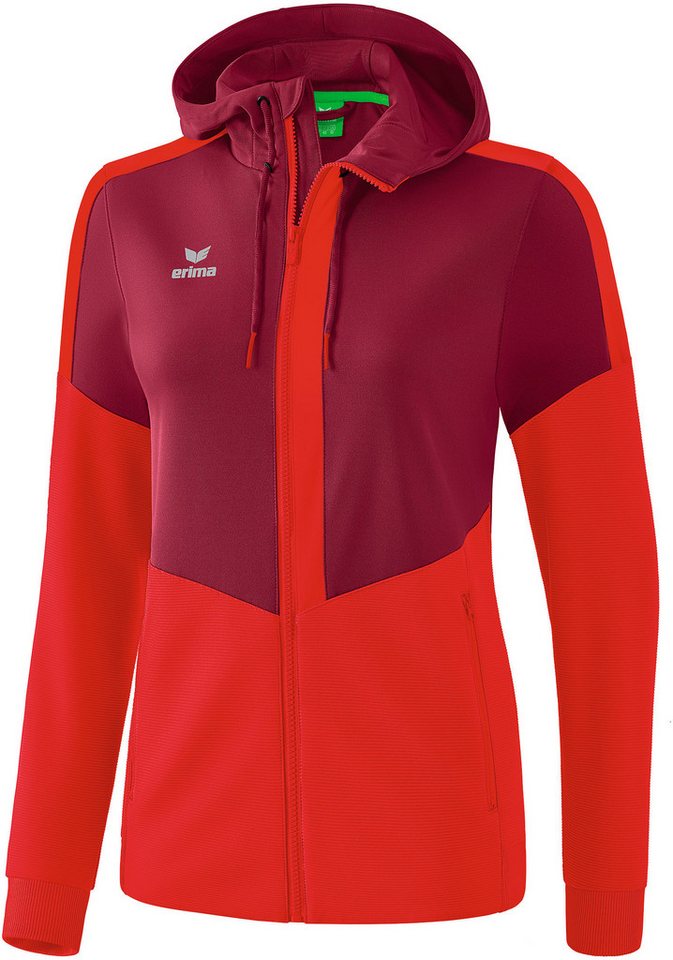 Erima Trainingsjacke Damen Squad Trainingsjacke mit Kapuze Erima Trainingsjacke Damen Squad Trainingsjacke mit Kapuze von Erima