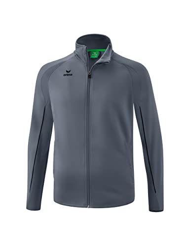 Erima Unisex Kinder Liga Star Polyester Trainingsjacke (1032323), slate grey/schwarz, 116 Erima Unisex Kinder Liga Star Polyester Trainingsjacke (1032323), slate grey/schwarz, 116 von Erima