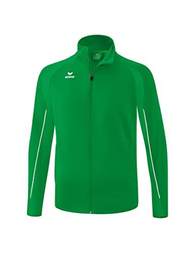 Erima Unisex Liga Star Polyester Trainingsjacke, smaragd/weiß, S von Erima