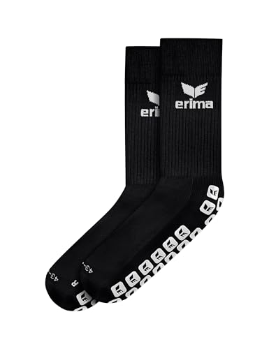 Erima Uniseks Skarpetki treningowe GRIP (3182401) czarny/szary, 47-50 von Erima