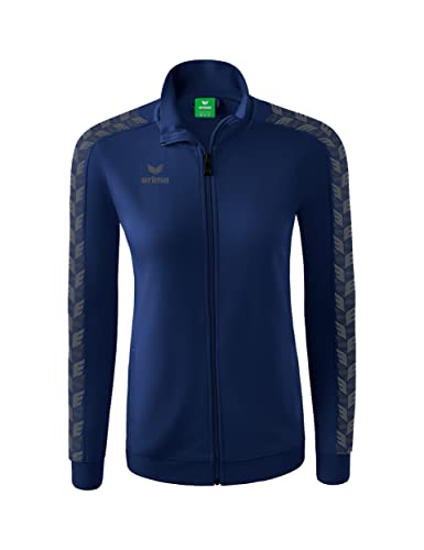 Erima Damen Essential Team Tracktop Jacke, new navy, 44 von Erima