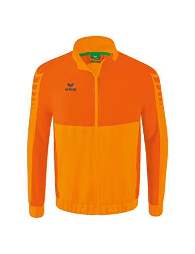 Erima Kinder Six Wings Präsentationsjacke, new orange, 128 von Erima