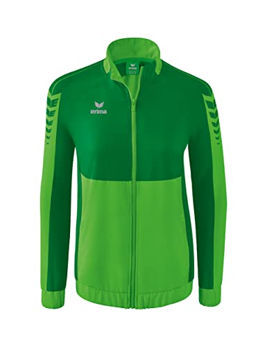 Erima Damen Six Wings Präsentationsjacke, green, 40 von Erima