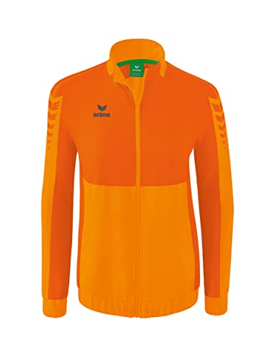 Erima Damen Six Wings Präsentationsjacke, new orange, 36 von Erima