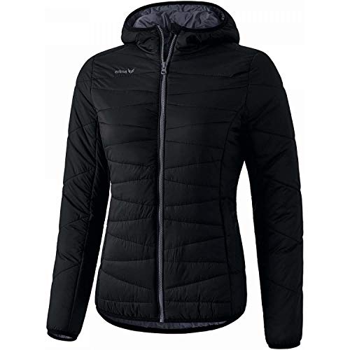 Erima Damen Basic Steppjacke, Schwarz/Dunkelgrau, 34 EU Erima Damen Basic Steppjacke, Schwarz/Dunkelgrau, 34 EU von Erima