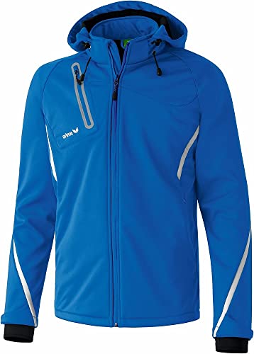 erima Erwachsene Jacke Softshell Function, New Royal/Weiß, S, 906402 von Erima