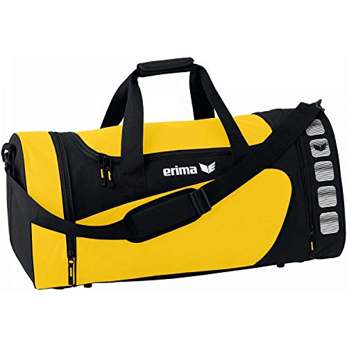 erima Sporttasche, gelb/schwarz, M, 49.5 Liter, 723333 von Erima