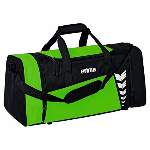 Erima Unisex Six Wings geräumige Sporttasche (7232307), Green/schwarz, S Erima Unisex Six Wings geräumige Sporttasche (7232307), Green/schwarz, S von Erima