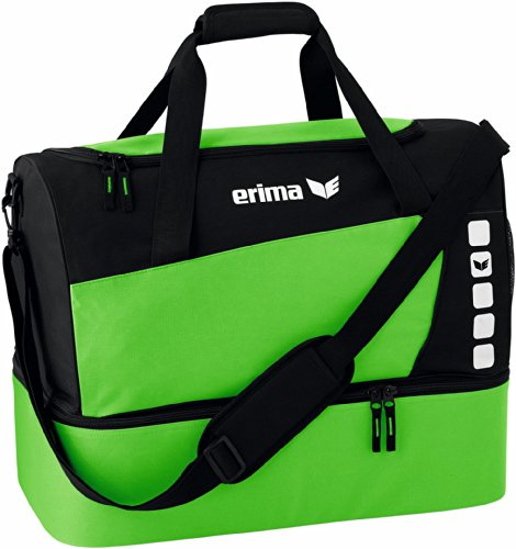 erima Sporttasche mit Bodenfach, Green/Schwarz, L, 723421 erima Sporttasche mit Bodenfach, Green/Schwarz, L, 723421 von Erima