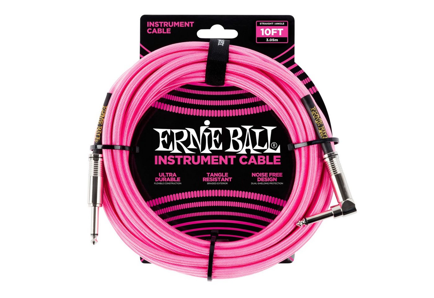 Ernie Ball Instrumentenkabel, EB6078 Instrumentenkabel 3 m - Gitarrenkabel Ernie Ball Instrumentenkabel, EB6078 Instrumentenkabel 3 m - Gitarrenkabel von Ernie Ball