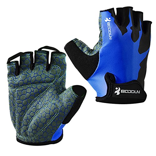 Eroilor Radsport Kurz Handschuhe Halb Finger Bike MTB Gloves Sommer Radhandschuhe für Damen/Herren - Blau - M Eroilor Radsport Kurz Handschuhe Halb Finger Bike MTB Gloves Sommer Radhandschuhe für Damen/Herren - Blau - M von Eroilor