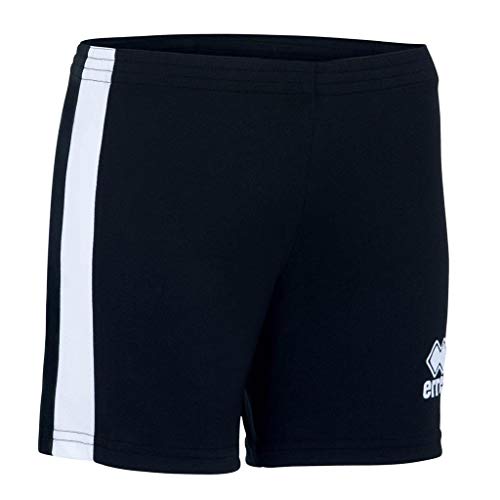 Errea Damen Amazon Kurze Sporthose, Schwarz/Weiß, L Errea Damen Amazon Kurze Sporthose, Schwarz/Weiß, L von Errea