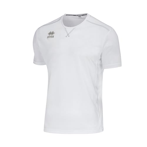 Errea Herren Everton Mc Sportliches T-Shirt, Weiß, L Errea Herren Everton Mc Sportliches T-Shirt, Weiß, L von Errea