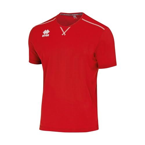 Errea Herren Everton Mc Sportliches T-Shirt, rot, M Errea Herren Everton Mc Sportliches T-Shirt, rot, M von Errea