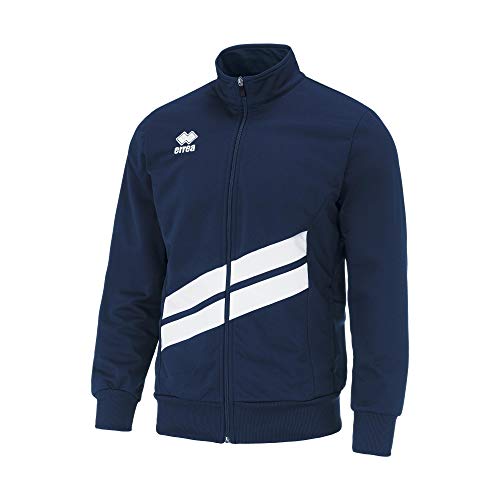 Errea Jim Jr, Sportjacke für Kinder XS Blu Bianco von Errea