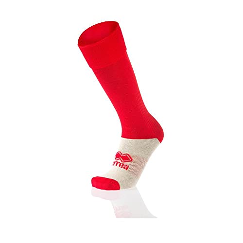 Errea Herren Con Piede Pi Sportsocken, Rot, Einheitsgröße Große Größen EU Errea Herren Con Piede Pi Sportsocken, Rot, Einheitsgröße Große Größen EU von Errea