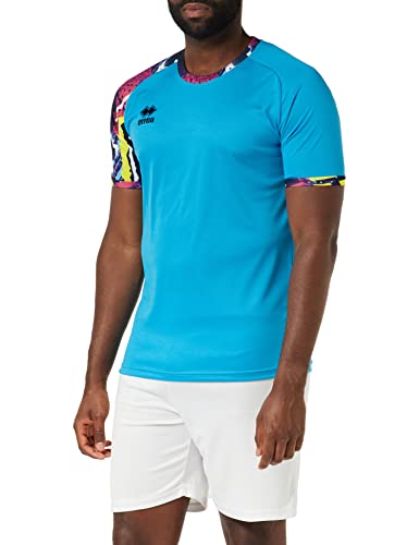 Errea Paddy Herren T-Shirt MC, Cyan, XL Errea Paddy Herren T-Shirt MC, Cyan, XL von Errea