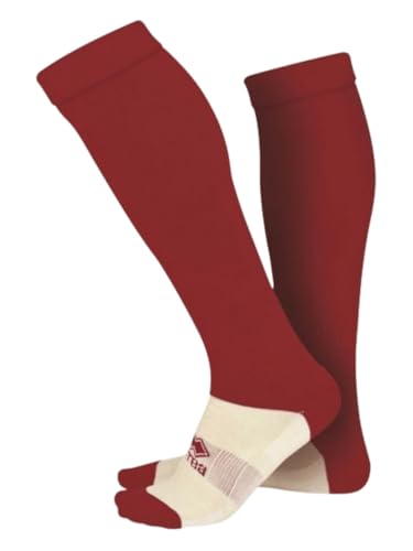 Errea Unisex Kinder Con Piede Pi chaussettes de football, Rot, Einheitsgröße EU Errea Unisex Kinder Con Piede Pi chaussettes de football, Rot, Einheitsgröße EU von Errea