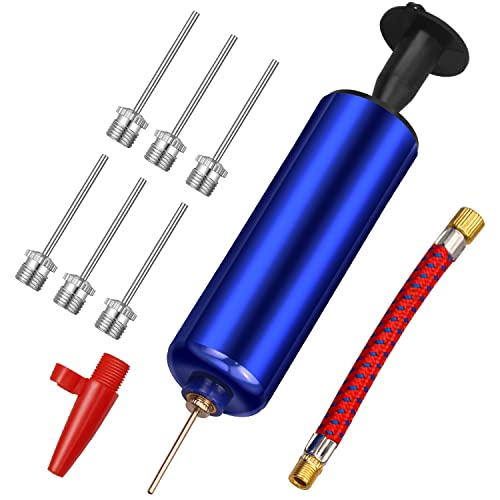 Eruinfang Ballpumpe,Ball Pumpe Luftpumpe Inflator mit 7 Nadeln 1 Düsen und 1 Ventil Adapter für Basketball, Fußball, Volleyball, Rugby Ball, Luftballons, Swimming Ring und Andere Aufblasbare Bälle Eruinfang Ballpumpe,Ball Pumpe Luftpumpe Inflator mit 7 Nadeln 1 Düsen und 1 Ventil Adapter für Basketball, Fußball, Volleyball, Rugby Ball, Luftballons, Swimming Ring und Andere Aufblasbare Bälle von Eruinfang