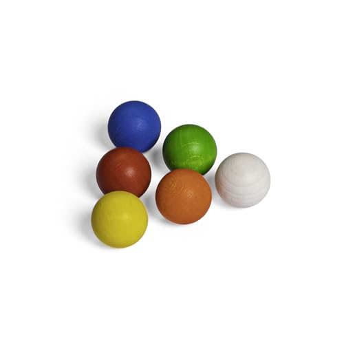 Erzi 46312 Kugelset 6 Holzkugeln, Ergänzung für unsere 46252 Teamdisc Erzi 46312 Kugelset 6 Holzkugeln, Ergänzung für unsere 46252 Teamdisc von Erzi