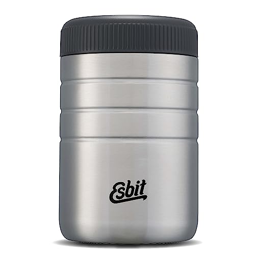 Esbit Thermobehälter Majoris für Essen - Warmhaltebehälter 400 ml - aus Edelstahl für warme und kalte Speisen - in Silber von Esbit