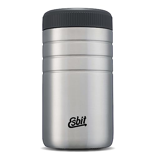 Esbit Thermobehälter Majoris für Essen - Warmhaltebehälter 550 ml - aus Edelstahl für warme und kalte Speisen - in Silber von Esbit