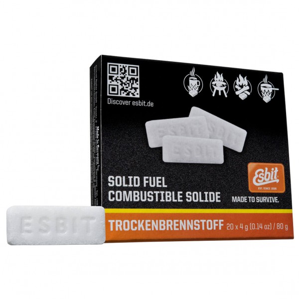 Esbit - Trockenbrennstofftabletten Gr 20 x 4 g Esbit - Trockenbrennstofftabletten Gr 20 x 4 g von Esbit