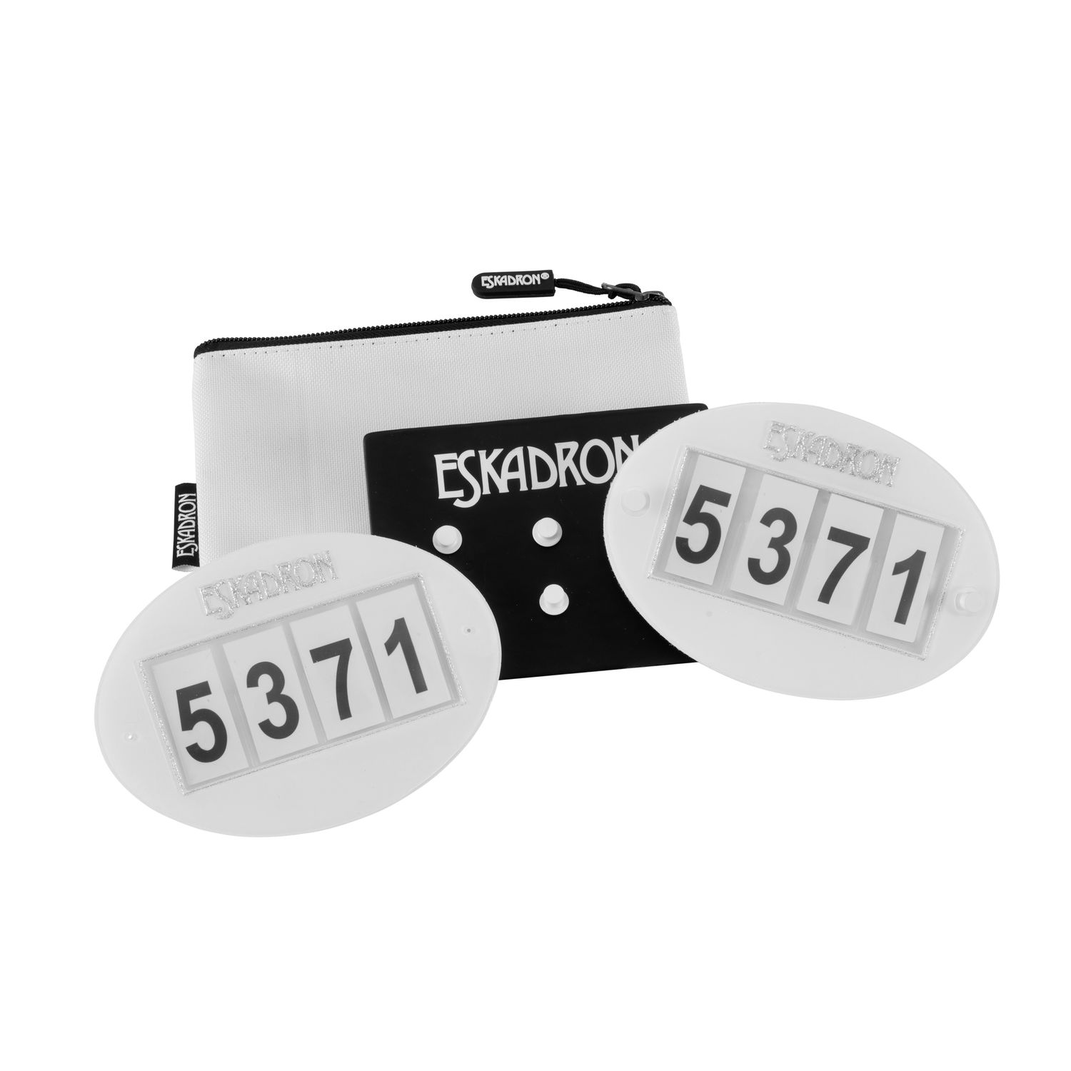 Eskadron Basic QuickPin 4 Startnummern Set Eskadron Basic QuickPin 4 Startnummern Set von Eskadron