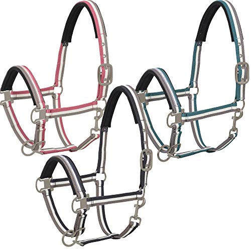 Eskadron Dornschnallen Hafter Striped - Navy, Rouge, balsamgreen, tendertaupe, Größe:Warmblut, Farbe:Rouge-Cream-tendertaupe Eskadron Dornschnallen Hafter Striped - Navy, Rouge, balsamgreen, tendertaupe, Größe:Warmblut, Farbe:Rouge-Cream-tendertaupe von Eskadron