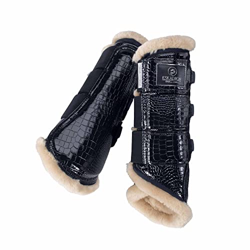 Eskadron Gamaschen Croco FauxFur Platinum 22 Navy L Eskadron Gamaschen Croco FauxFur Platinum 22 Navy L von Eskadron